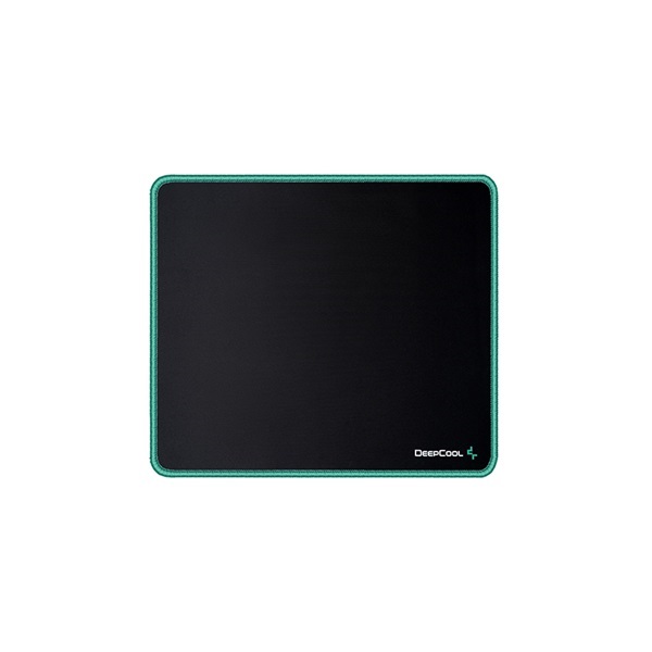 DeepCool Egérpad - GM810 (szövet, csúszásmentes, vízálló, 450x400x3mm, fekete, zöld szegés)