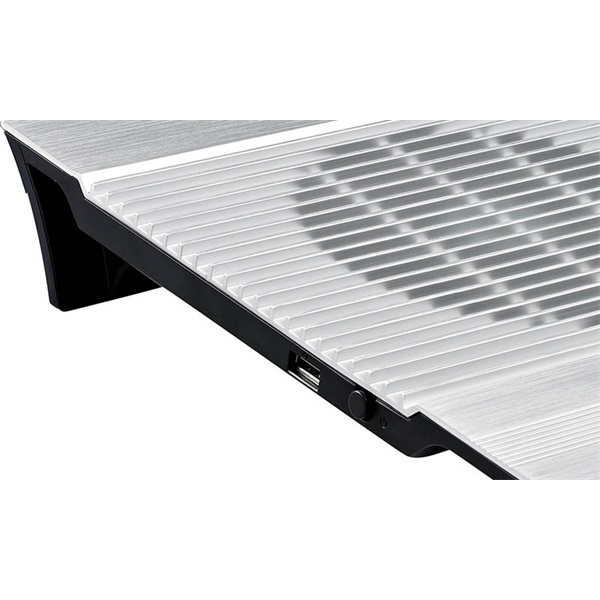 DeepCool Notebook Hűtőpad 17"-ig - N8 (25.1dB; max. 160,89 m3/h; 2x14cm, 4xUSB3.0 )
