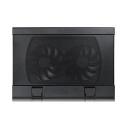 DeepCool Notebook Hűtőpad 17"-ig - WIND PAL FS (21,5-26,5dB; max. 195,38 m3/h; 2x14cm, 2xUSB2.0)