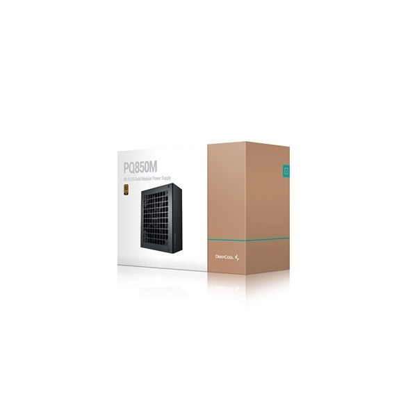 DeepCool R-PQ850M-FA0B-EU 850W 80+Gold ventillátorral moduláris tápegység