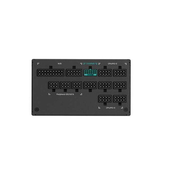 DeepCool R-PXA00P-FC0B-EU 1000W 80+ Platinum ventillátorral dobozos tápegység