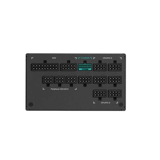 DeepCool R-PXA00P-FC0B-EU 1000W 80+ Platinum ventillátorral dobozos tápegység