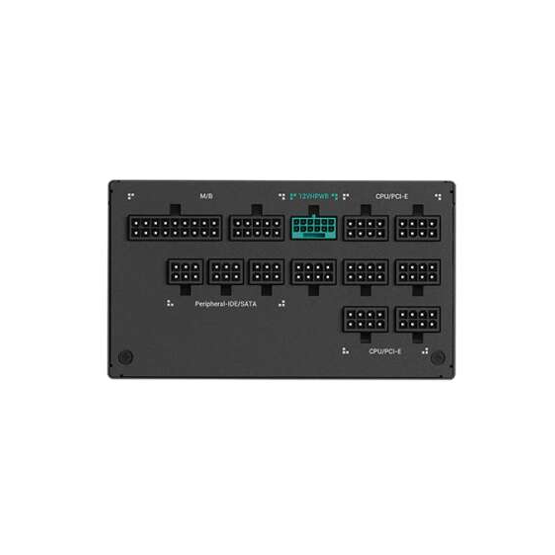 DeepCool R-PXD00P-FC0B-EU 1300W 80+ Platinum ventillátorral dobozos tápegység