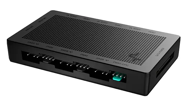 DeepCool SC790 (6 db 4pin, PWM, A-RGB) ventilátor tápkábel elosztó