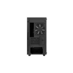 DeepCool Számítógépház - CC360 ARGB (fekete, ablakos, 3x12cm ventilátor, Mini-ITX / Mico-ATX, 1xUSB3.0, 1xUSB2.0)