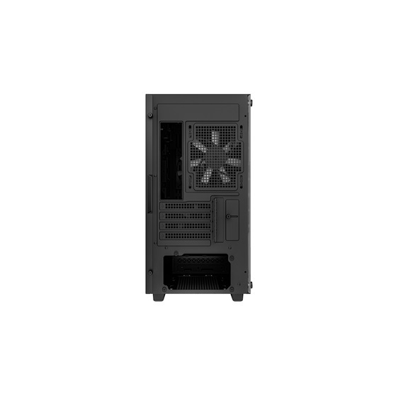 DeepCool Számítógépház - CC360 ARGB (fekete, ablakos, 3x12cm ventilátor, Mini-ITX / Mico-ATX, 1xUSB3.0, 1xUSB2.0)