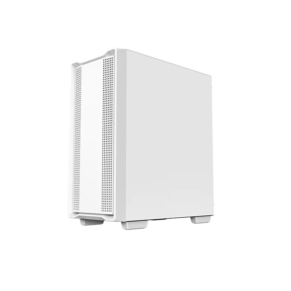 DeepCool Számítógépház - CC560-100034 WH (fehér, ablakos, venti nélkül, Mini-ITX / Mico-ATX / ATX, 1xUSB3.0, 1xUSB2.0)