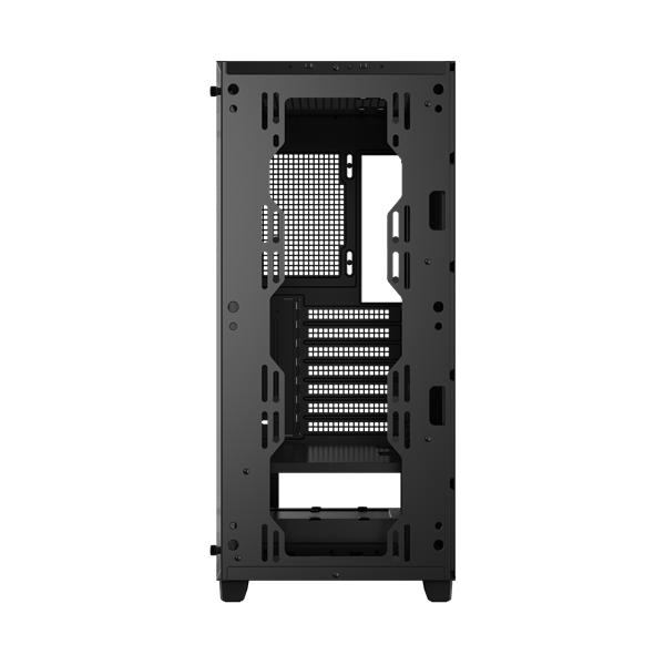 DeepCool Számítógépház - CC560-100034 (fekete, ablakos, venti nélkül, Mini-ITX / Mico-ATX / ATX, 1xUSB3.0, 1xUSB2.0)