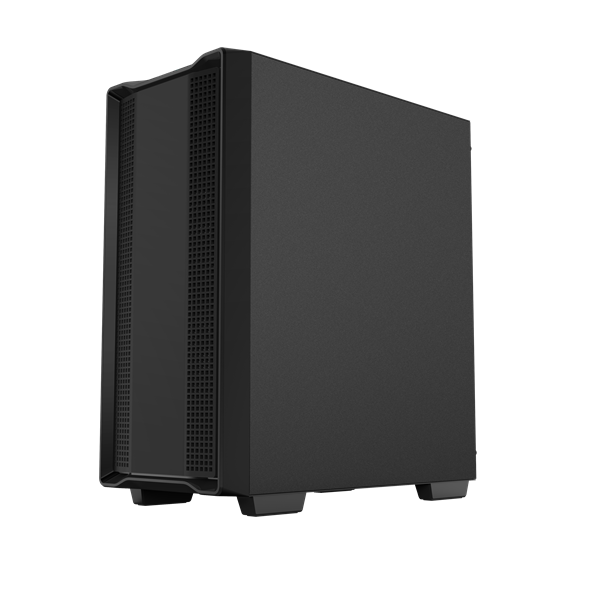 DeepCool Számítógépház - CC560-100034 (fekete, ablakos, venti nélkül, Mini-ITX / Mico-ATX / ATX, 1xUSB3.0, 1xUSB2.0)