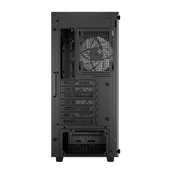 DeepCool Számítógépház - CC560 (fekete, ablakos, 4x12cm ventilátor, Mini-ITX / Mico-ATX / ATX, 1xUSB3.0, 1xUSB2.0)