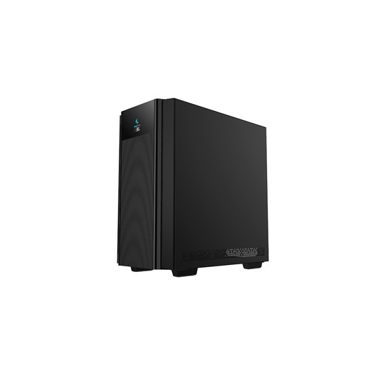 DeepCool Számítógépház - CH510 MESH DIGITAL (ablakos, 1x12cm ventilátor, Mini-ITX / Mico-ATX / ATX / E-ATX, 1xUSB3.0)