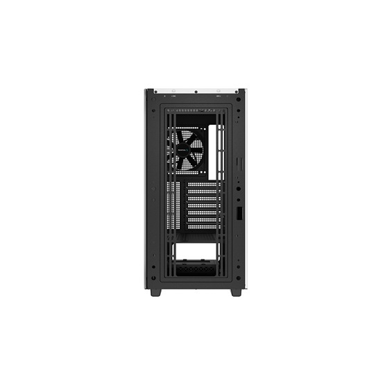 DeepCool Számítógépház - CH510 WH (fehér, ablakos, 1x12cm ventilátor, Mini-ITX / Mico-ATX / ATX / E-ATX, 2xUSB3.0)