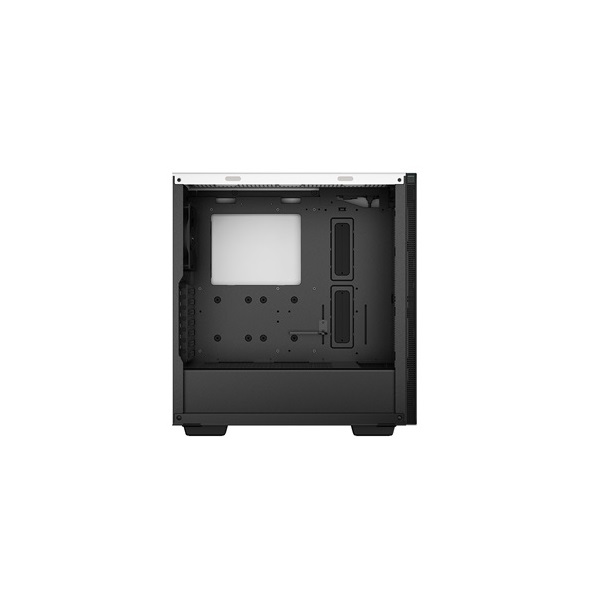 DeepCool Számítógépház - CH510 WH (fehér, ablakos, 1x12cm ventilátor, Mini-ITX / Mico-ATX / ATX / E-ATX, 2xUSB3.0)