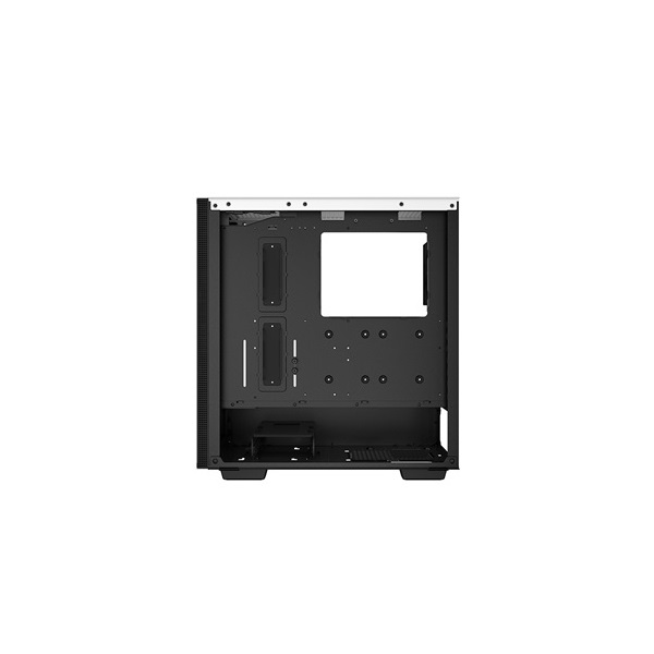DeepCool Számítógépház - CH510 WH (fehér, ablakos, 1x12cm ventilátor, Mini-ITX / Mico-ATX / ATX / E-ATX, 2xUSB3.0)