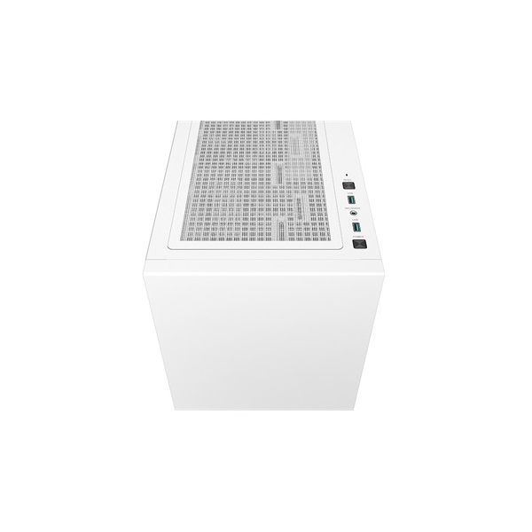 DeepCool Számítógépház - CH510 WH (fehér, ablakos, 1x12cm ventilátor, Mini-ITX / Mico-ATX / ATX / E-ATX, 2xUSB3.0)