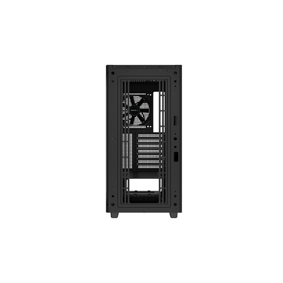 DeepCool Számítógépház - CH510 (fekete, ablakos, 1x12cm ventilátor, Mini-ITX / Mico-ATX / ATX / E-ATX, 2xUSB3.0)