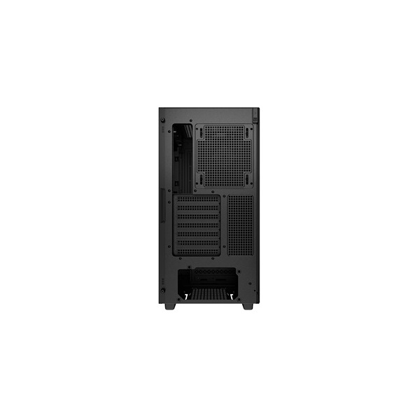 DeepCool Számítógépház - CH510 (fekete, ablakos, 1x12cm ventilátor, Mini-ITX / Mico-ATX / ATX / E-ATX, 2xUSB3.0)