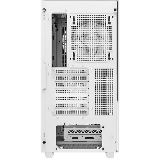 DeepCool Számítógépház - CH560 Digital WH (fehér, ablakos, 4x12cm venti, Mini-ITX / Mico-ATX / ATX / E-ATX, 2xUSB3.0)