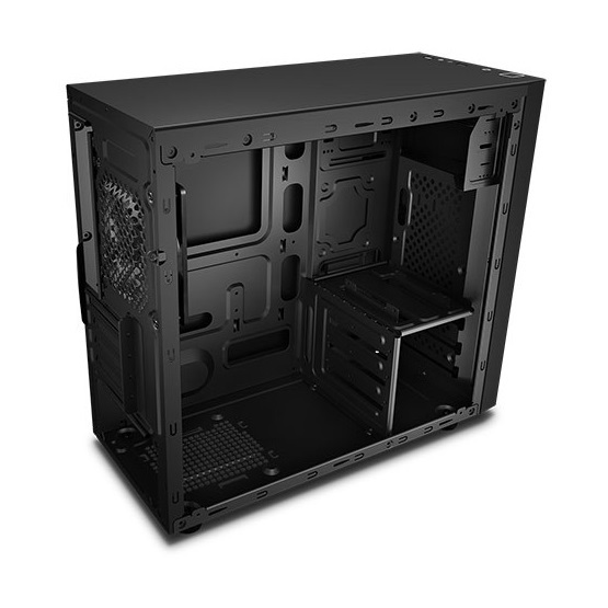 DeepCool Számítógépház - MATREXX 30 SI (fekete, fekete belső, 1x12cm ventilátor, Micro ATX/Mini-ITX, 1xUSB3.0, 1xUSB2.0)