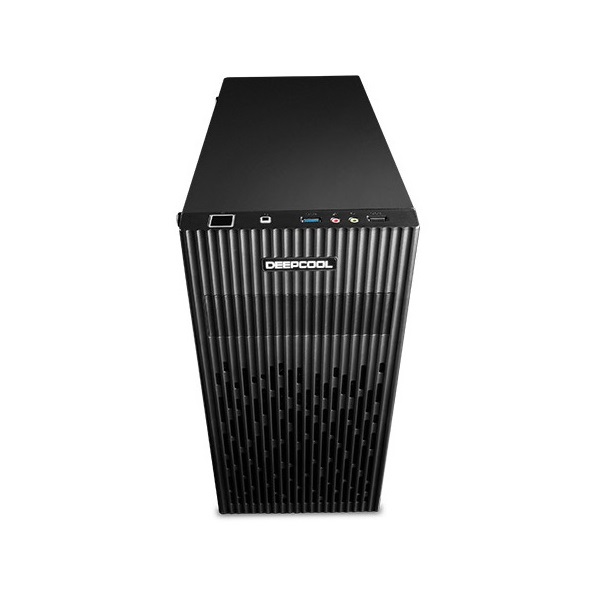 DeepCool Számítógépház - MATREXX 30 SI (fekete, fekete belső, 1x12cm ventilátor, Micro ATX/Mini-ITX, 1xUSB3.0, 1xUSB2.0)