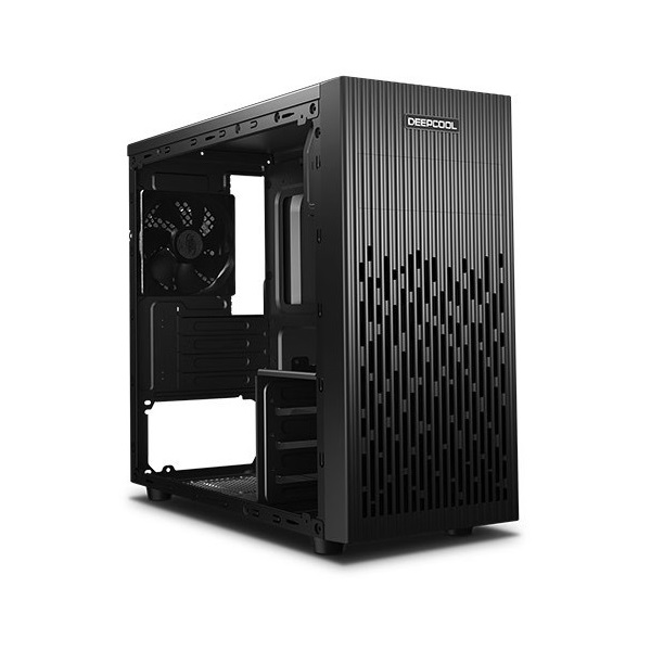 DeepCool Számítógépház - MATREXX 30 SI (fekete, fekete belső, 1x12cm ventilátor, Micro ATX/Mini-ITX, 1xUSB3.0, 1xUSB2.0)