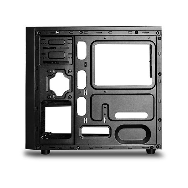 DeepCool Számítógépház - MATREXX 30 SI (fekete, fekete belső, 1x12cm ventilátor, Micro ATX/Mini-ITX, 1xUSB3.0, 1xUSB2.0)
