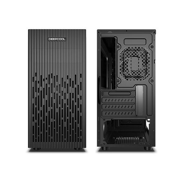 DeepCool Számítógépház - MATREXX 30 SI (fekete, fekete belső, 1x12cm ventilátor, Micro ATX/Mini-ITX, 1xUSB3.0, 1xUSB2.0)