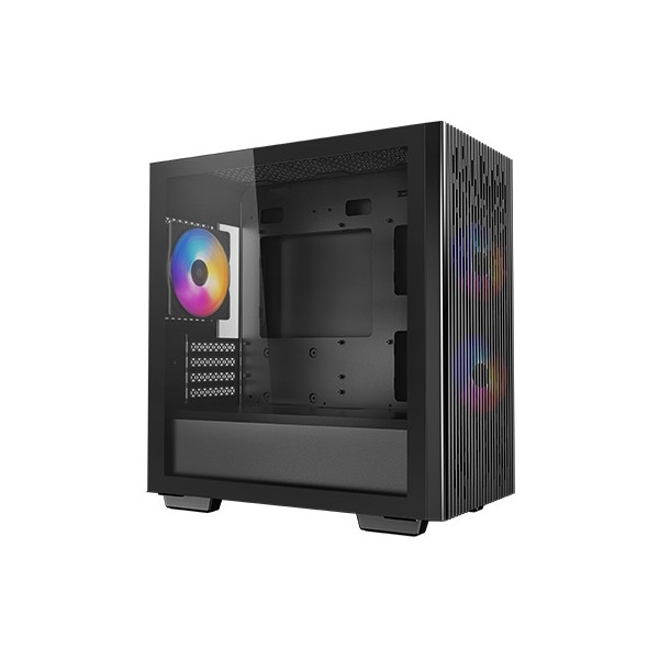 DeepCool Számítógépház - MATREXX 40 3FS (ablakos, 3x LED ventiilátor, mATX, 1xUSB3.0, 1xUSB2.0)