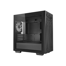 DeepCool Számítógépház - MATREXX 40 3FS (ablakos, 3x LED ventiilátor, mATX, 1xUSB3.0, 1xUSB2.0)