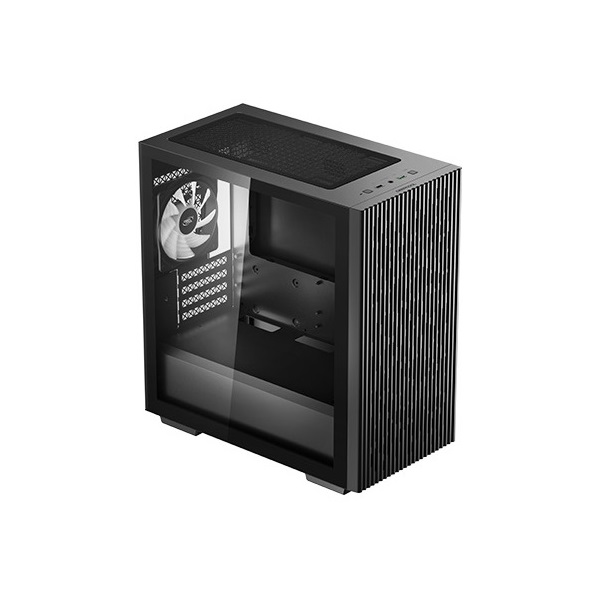 DeepCool Számítógépház - MATREXX 40 3FS (ablakos, 3x LED ventiilátor, mATX, 1xUSB3.0, 1xUSB2.0)