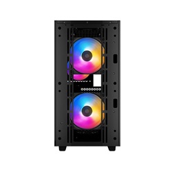 DeepCool Számítógépház - MATREXX 40 3FS (ablakos, 3x LED ventiilátor, mATX, 1xUSB3.0, 1xUSB2.0)