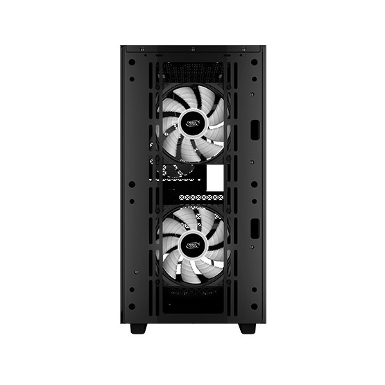 DeepCool Számítógépház - MATREXX 40 3FS (ablakos, 3x LED ventiilátor, mATX, 1xUSB3.0, 1xUSB2.0)