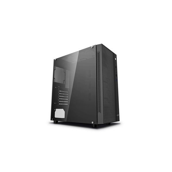 DeepCool Számítógépház - MATREXX 55 MESH (fekete,ablakos, Mini-ITX/Micro-ATX/ATX/E-ATX, 1xUSB3.0, 2xUSB2.0)