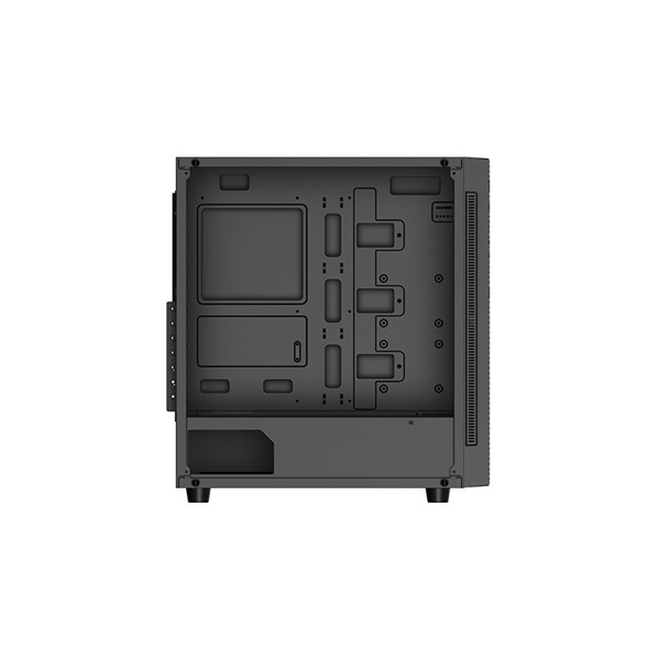 DeepCool Számítógépház - MATREXX 55 MESH (fekete,ablakos, Mini-ITX/Micro-ATX/ATX/E-ATX, 1xUSB3.0, 2xUSB2.0)