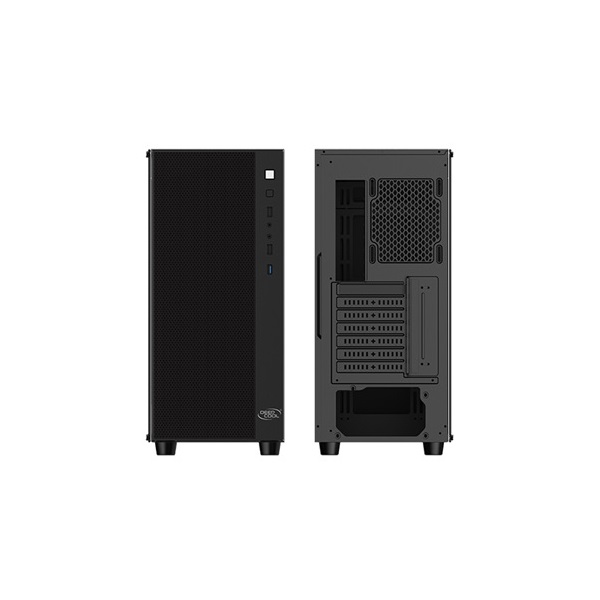 DeepCool Számítógépház - MATREXX 55 MESH (fekete,ablakos, Mini-ITX/Micro-ATX/ATX/E-ATX, 1xUSB3.0, 2xUSB2.0)