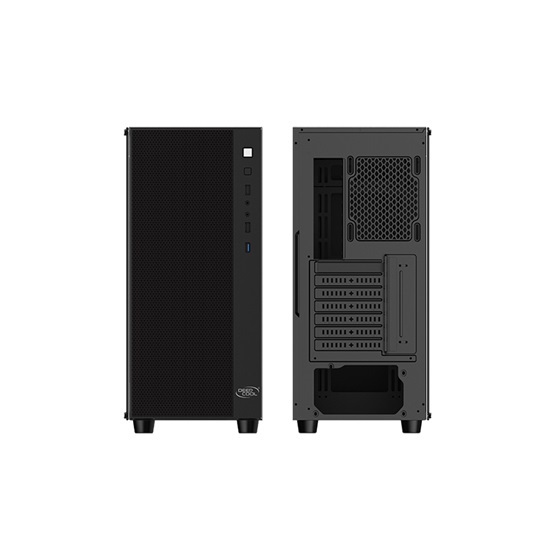 DeepCool Számítógépház - MATREXX 55 MESH (fekete,ablakos, Mini-ITX/Micro-ATX/ATX/E-ATX, 1xUSB3.0, 2xUSB2.0)