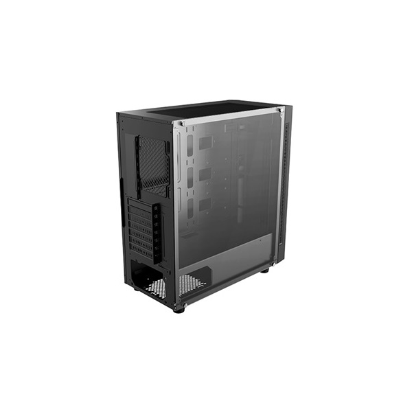 DeepCool Számítógépház - MATREXX 55 MESH (fekete,ablakos, Mini-ITX/Micro-ATX/ATX/E-ATX, 1xUSB3.0, 2xUSB2.0)
