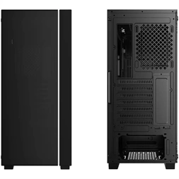 DeepCool Számítógépház - MATREXX 55 V3 ADD-RGB 3F (fekete, ablakos, 3x12cm ventilátor, ATX, mATX, 1xUSB3.0, 2xUSB2.0)