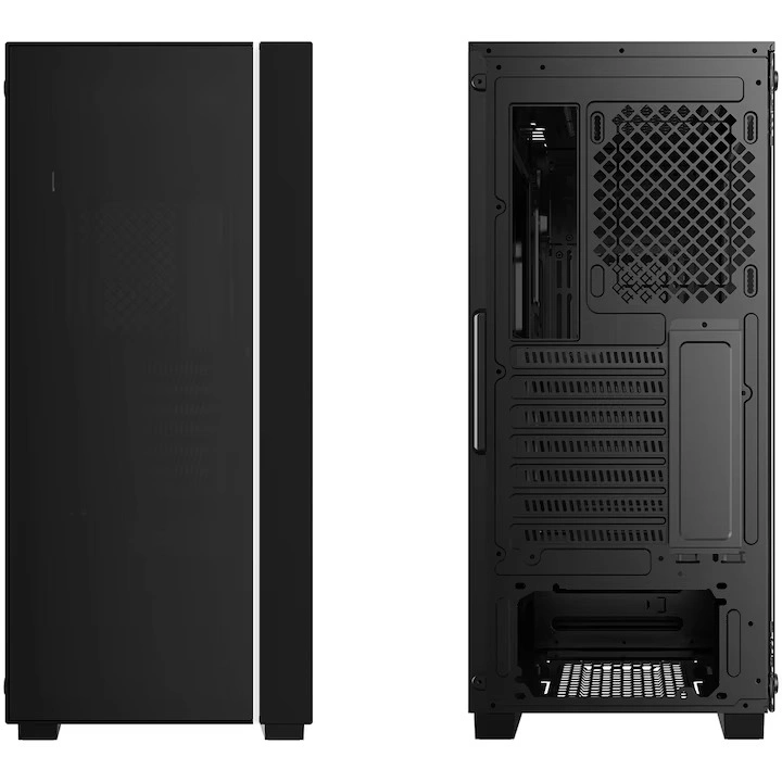 DeepCool Számítógépház - MATREXX 55 V3 ADD-RGB 3F (fekete, ablakos, 3x12cm ventilátor, ATX, mATX, 1xUSB3.0, 2xUSB2.0)