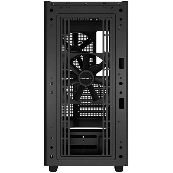 DeepCool Számítógépház - CK500 (fekete, ablakos, 2x14cm ventilátor, Mini-ITX / Mico-ATX / ATX / E-ATX, 2xUSB3.0 )