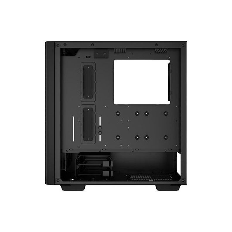 DeepCool Számítógépház - CK560 (fekete, ablakos, 1x14+3x12cm ventilátor, Mini-ITX /Mico-ATX/ATX/E-ATX, 2xUSB3.0,USB-C)