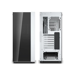DeepCool Számítógépház - MATREXX 55 V3 ADD-RGB WH 3F (fehér, ablakos, 3x12cm ventilátor, ATX, mATX, 1xUSB3.0, 2xUSB2.0)