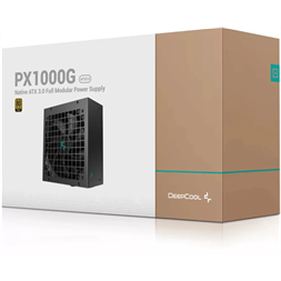 DeepCool Tápegység 1000W - PX1000-G EU (80 Plus Gold, ATX3.0, Aktív PFC, Full Moduláris)