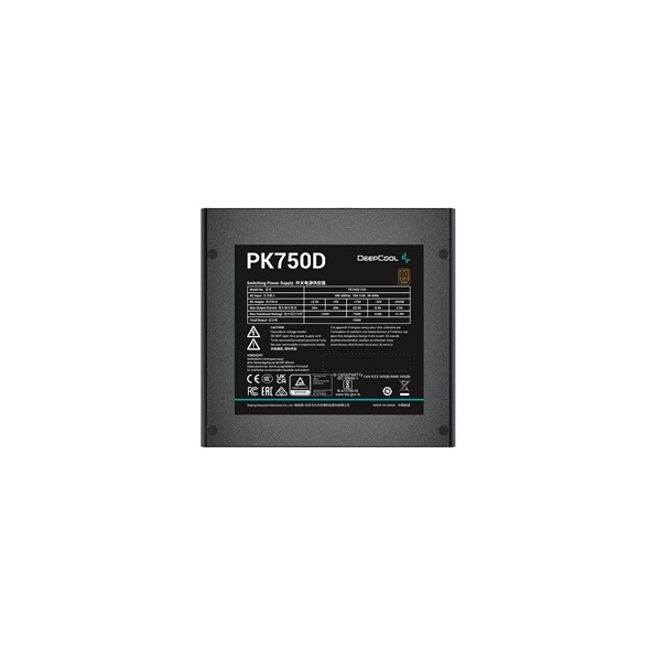 DeepCool Tápegység 750W - PK750D (80 Plus Bronze, Aktív PFC, 12cm )