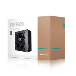 DeepCool Tápegység 750W - PM750D (80 Plus Gold, Aktív PFC, 12cm )