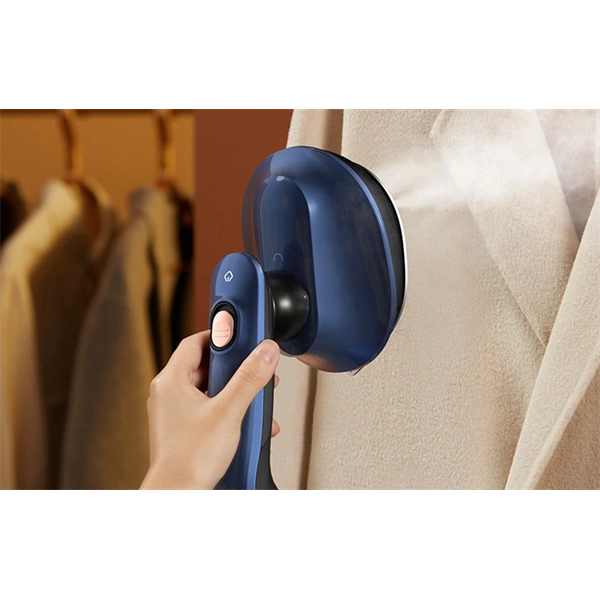 Deerma HS300 hordozható kék 2in1 ruhagőzölő és vasaló