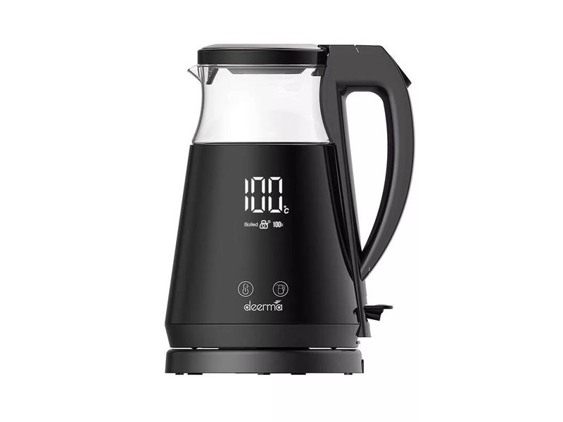 Deerma SH90W 1,7L-es fekete vízforraló