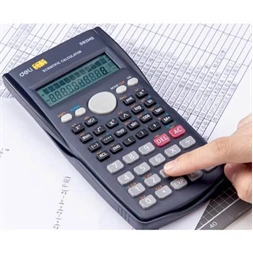 Deli Core D82MS 240 funkciós fekete tudományos számológép