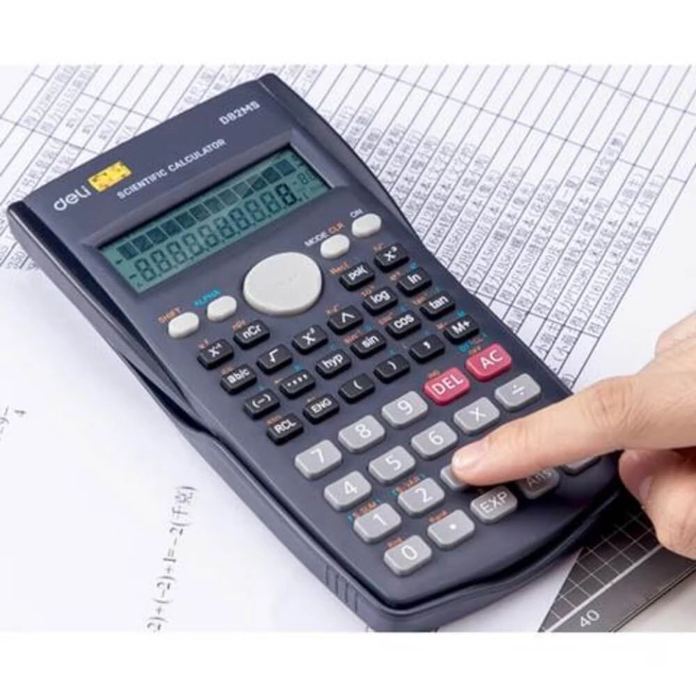 Deli Core D82MS 240 funkciós fekete tudományos számológép