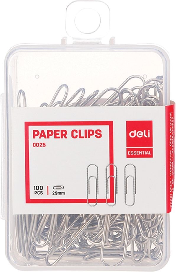 Deli Essential 30 mm-es 100db gemkapocs